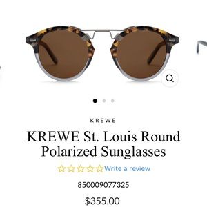 KREWE polarized St. Louis sunglasses